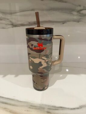 Post Malone Stanley Camo Travel Tumbler, never used